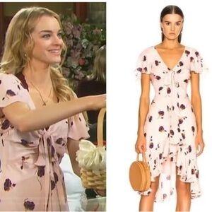 Cinq A Sept Floral Pink Dress